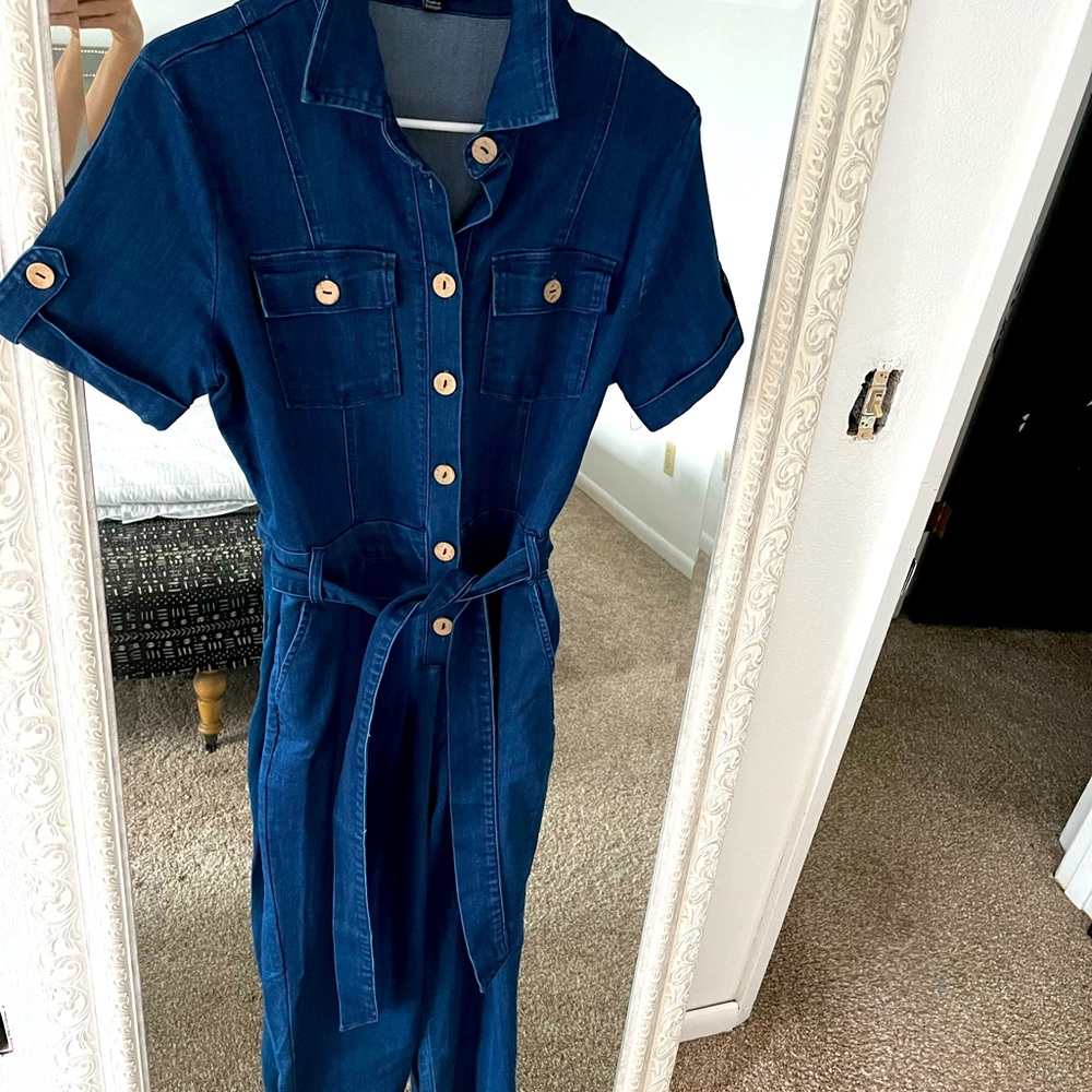 Denim Jumpsuit